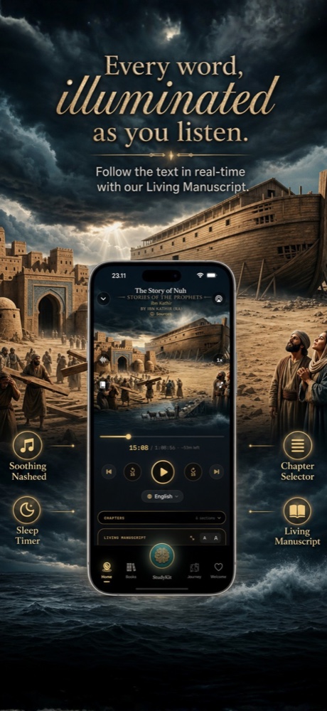 Joyful Muslims Audiobooks — Every word, illuminated.
